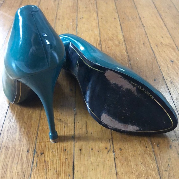 Charles Jourdan Patent Leather Pumps - Picture 3 of 5